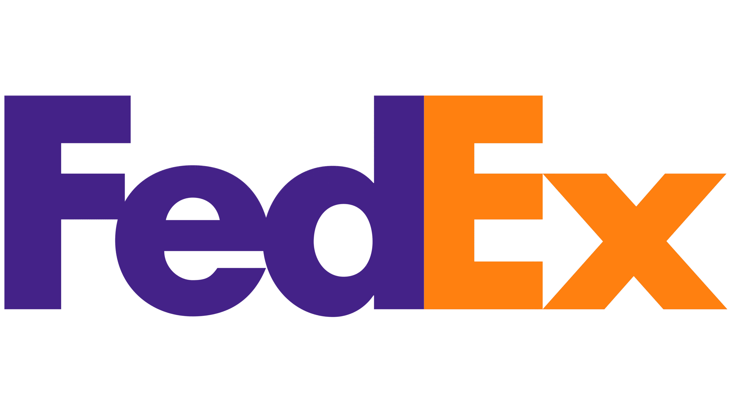 Official logo for FedEx, a transportation and logistics business working with FT Longitude